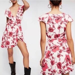 Free People French Quarter Wrap Dress Size Small
